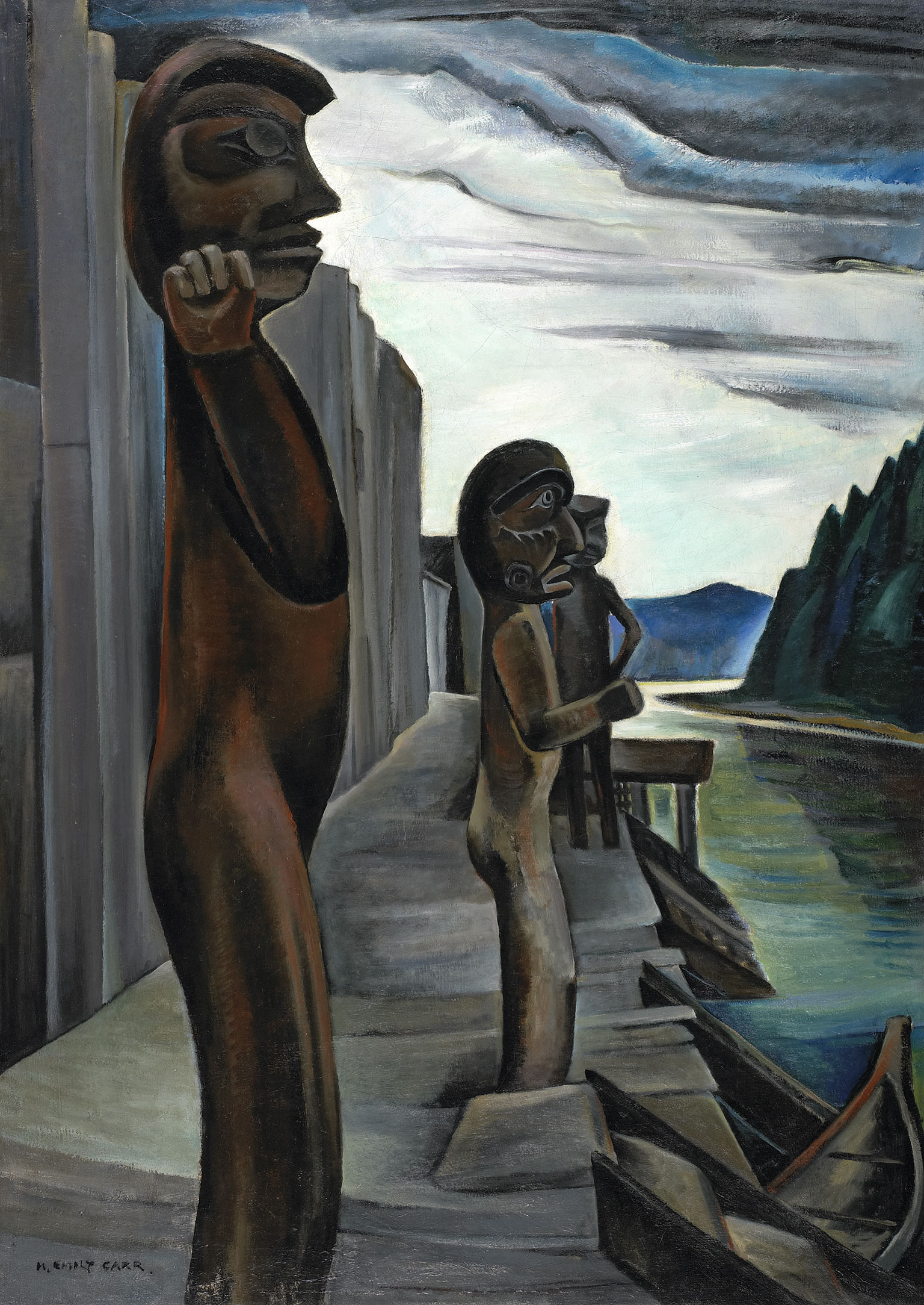 Painting by Emily Carr/courtesy of the National Gallery of Canada