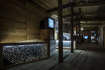 Museum in a wooden building