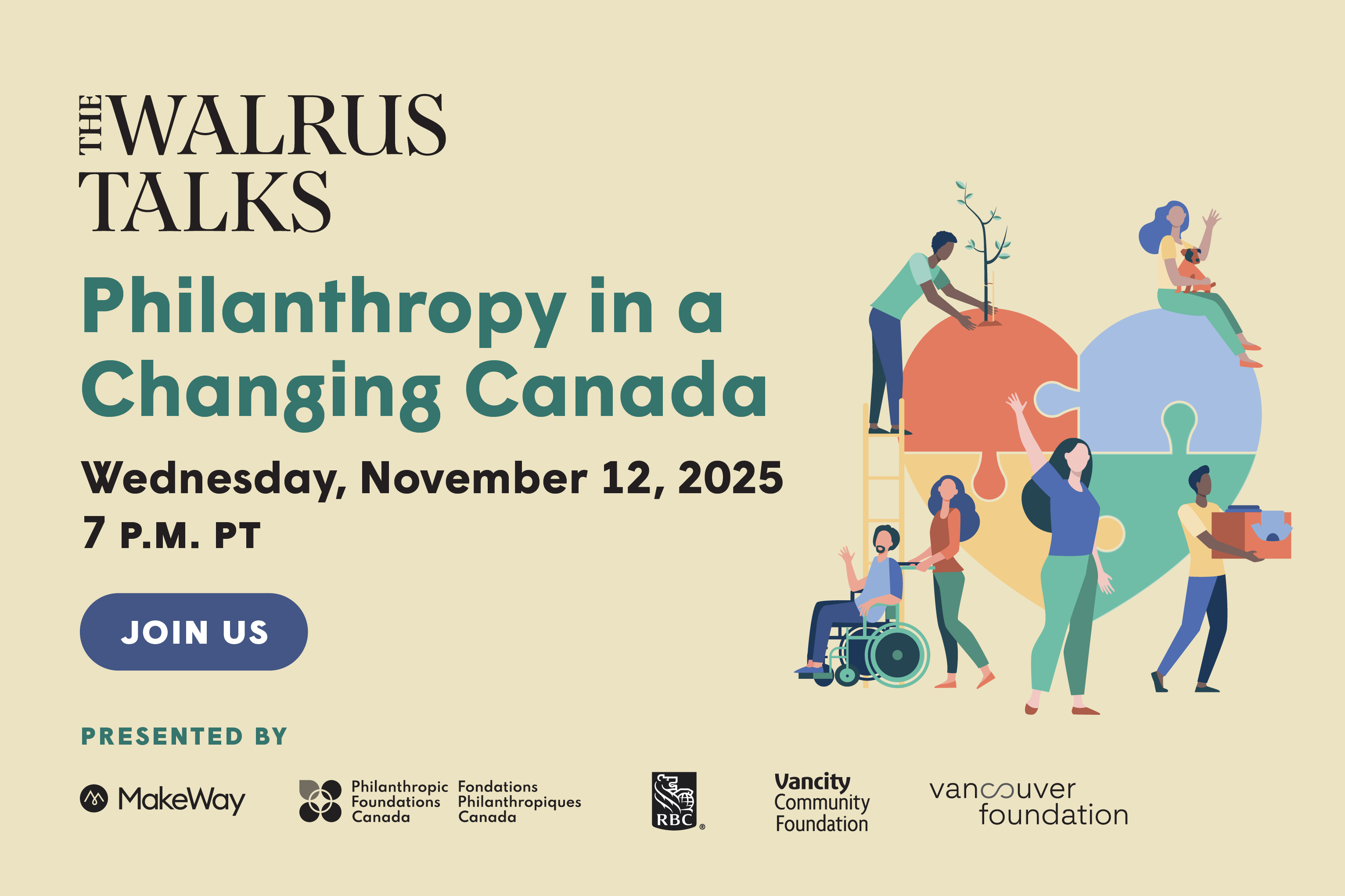 The Walrus Talks Philanthropy in a Changing Canada | The Walrus
