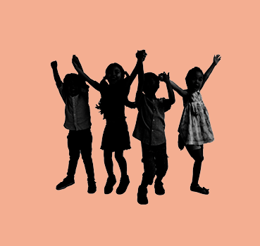 Image of children jumping