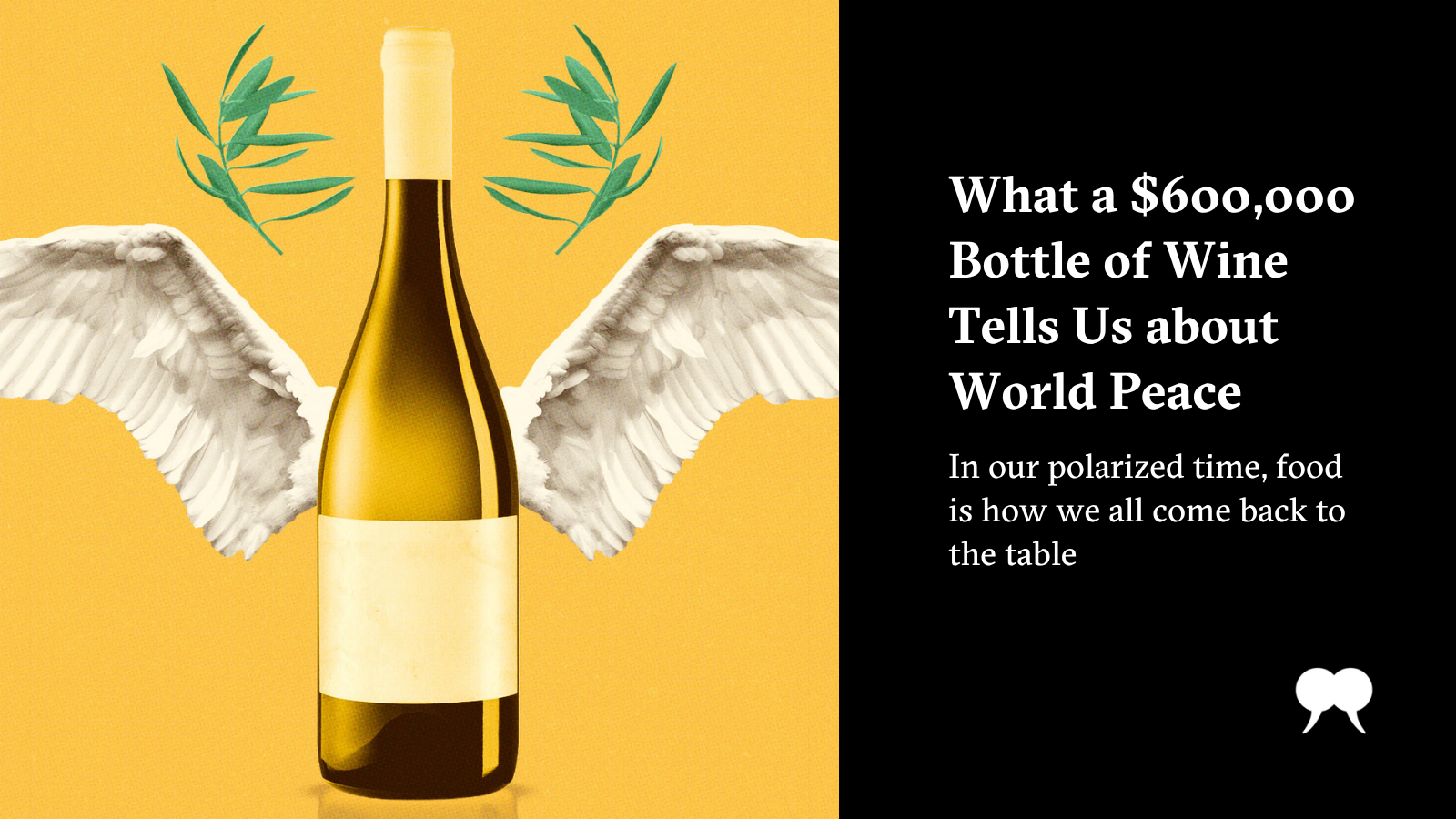 What a $600,000 Bottle of Wine Tells Us about World Peace