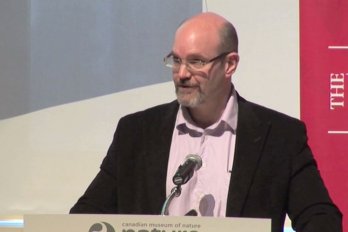 Video still of Peter Stoett from The Walrus Talks Climate