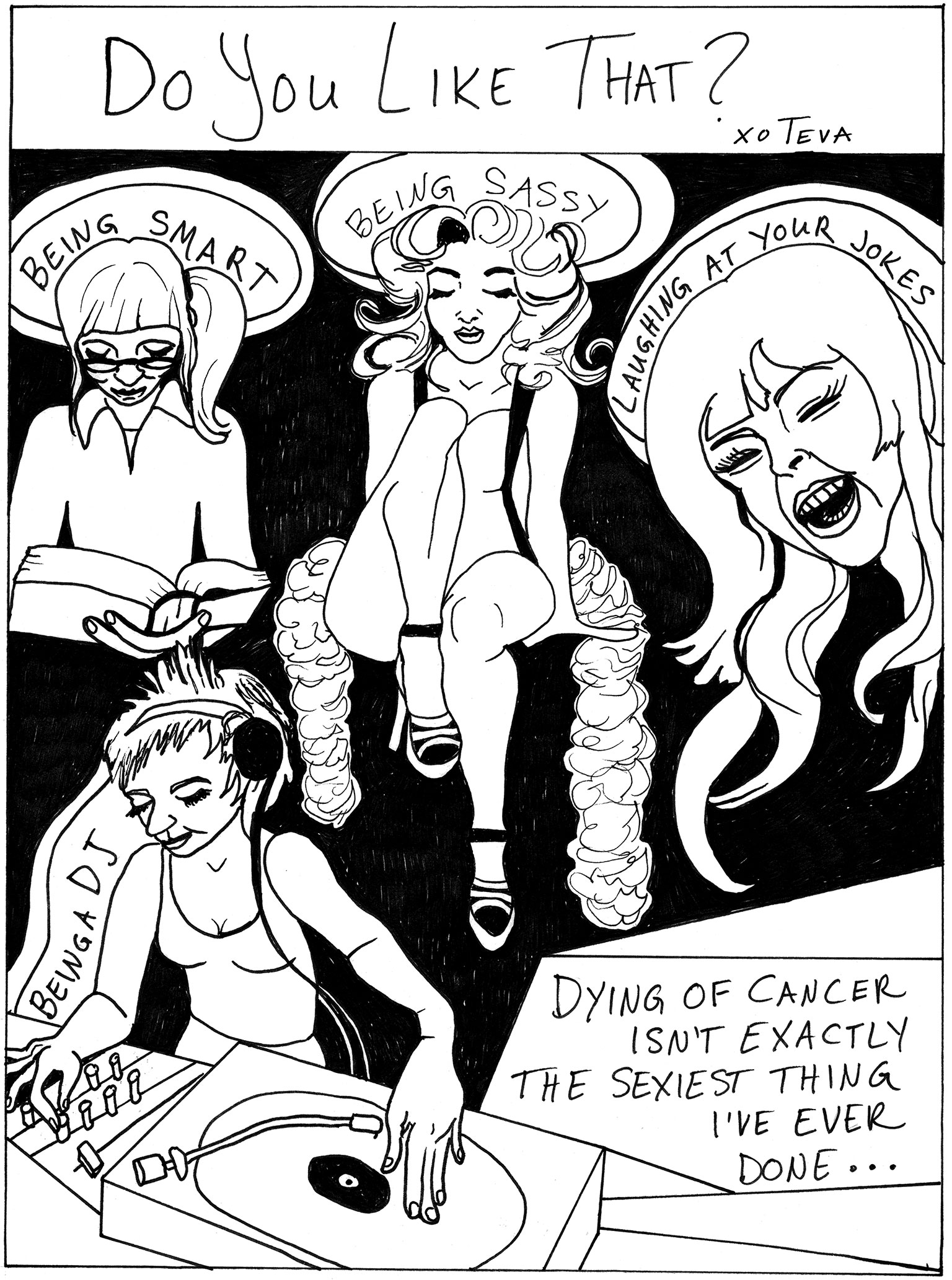 Comic by Teva Harrison