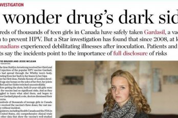 Detail from the Feb. 5, 2015 cover of the Toronto Star