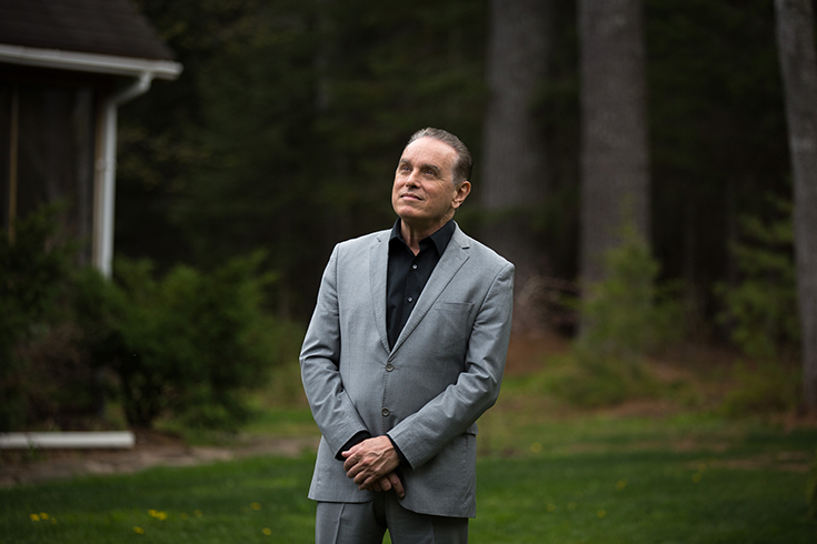 Photograph of Alier Marrero at his home in Allison, NB.
