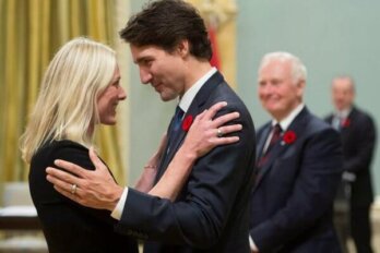 Photograph from Catherine McKenna’s Twitter feed