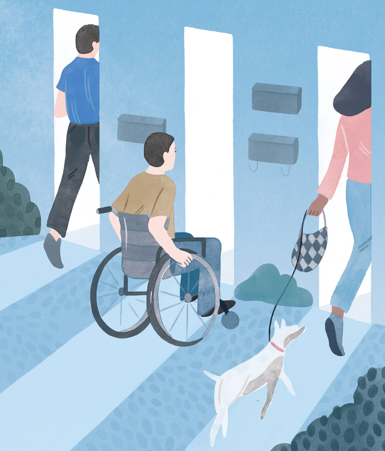 Рисунок человек с инвалидностью и возможностью