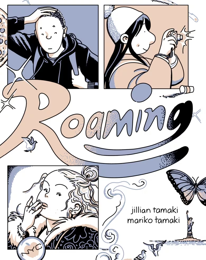 The cover of Roaming by Jillian Tamaki and Mariko Tamaki