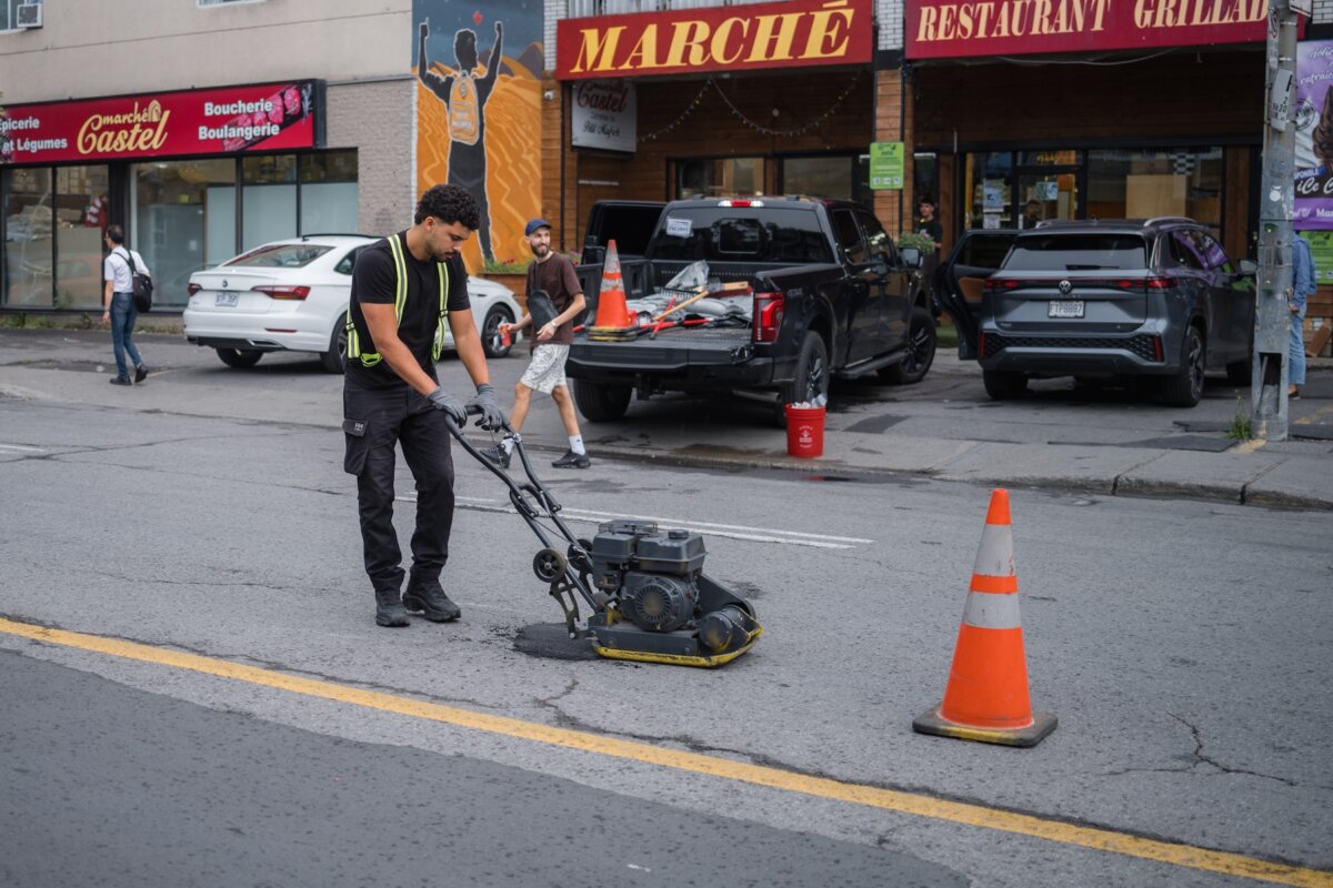 This Montreal Man Is on a Crusade to Fill Every Damn Pothole Himself