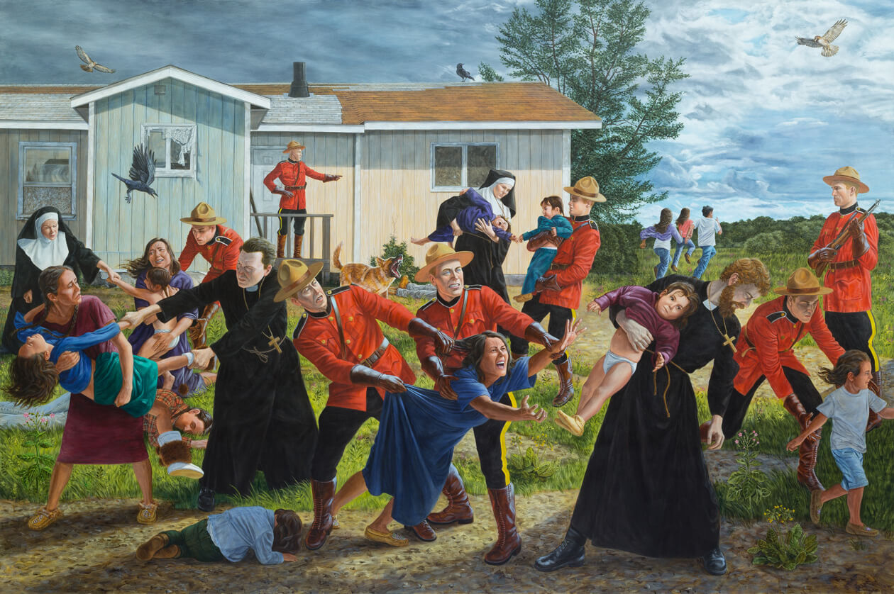 Painting by Kent Monkman