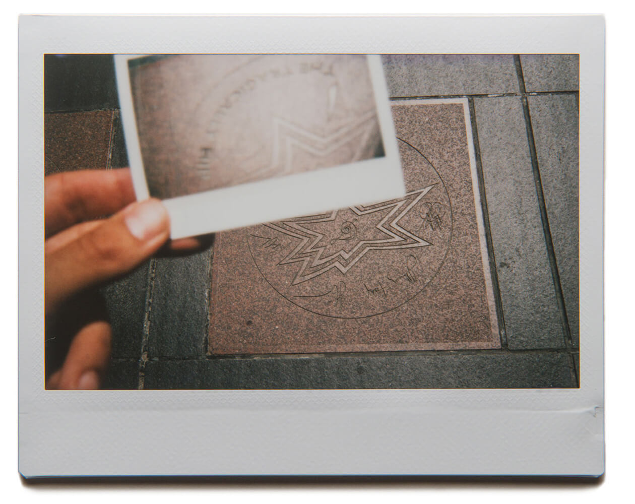 “You'll have to wait a minute cause it's an Instamatic.” ("So Hard Done By") The Tragically Hip hold a spot on the Canadian Walk of Fame in Toronto for their contribution to Canadian music. During the band’s induction in 2002, singer Gord Downie—well known for his eccentric behavior—jokingly picked off a piece of lint from the maple-leaf-shaped star.