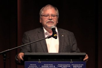 Video still of John Smol from The Walrus Talks Water