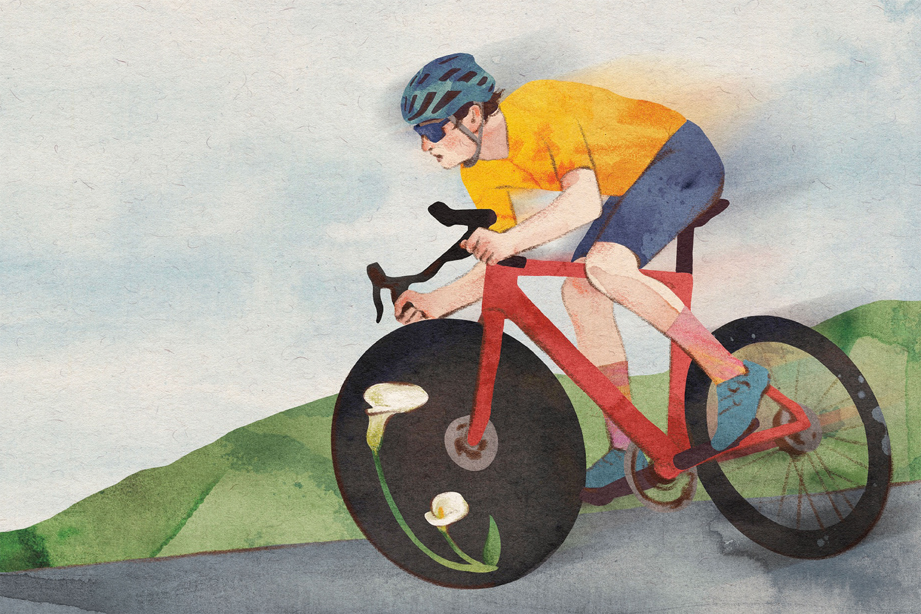 After My Husband Died, I Couldn’t Stop Watching the Tour de France