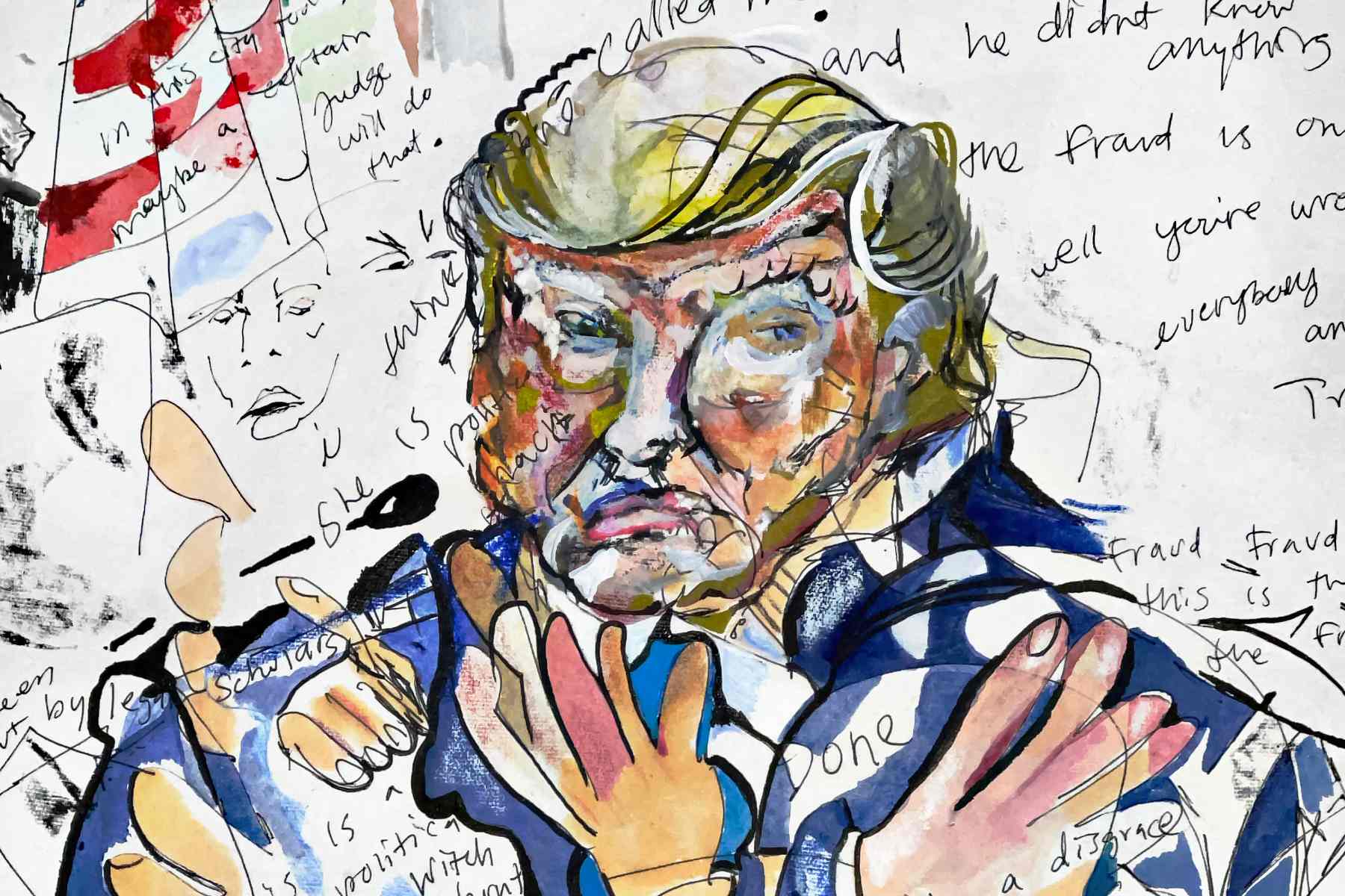 The Artist Who Tries to Paint Trump's Soul | The Walrus