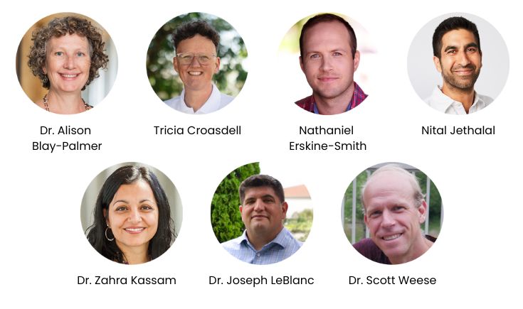 Photos of the speakers