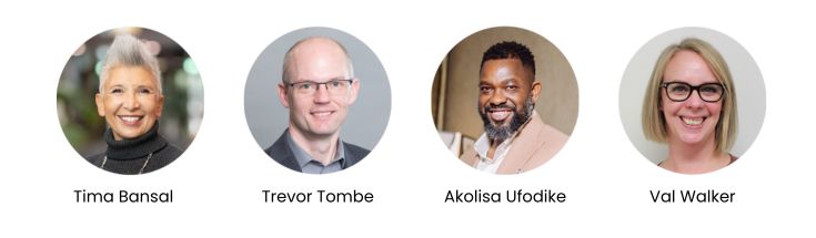 Headshots of speakers
