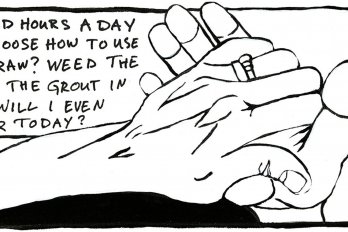 Comic by Teva Harrison