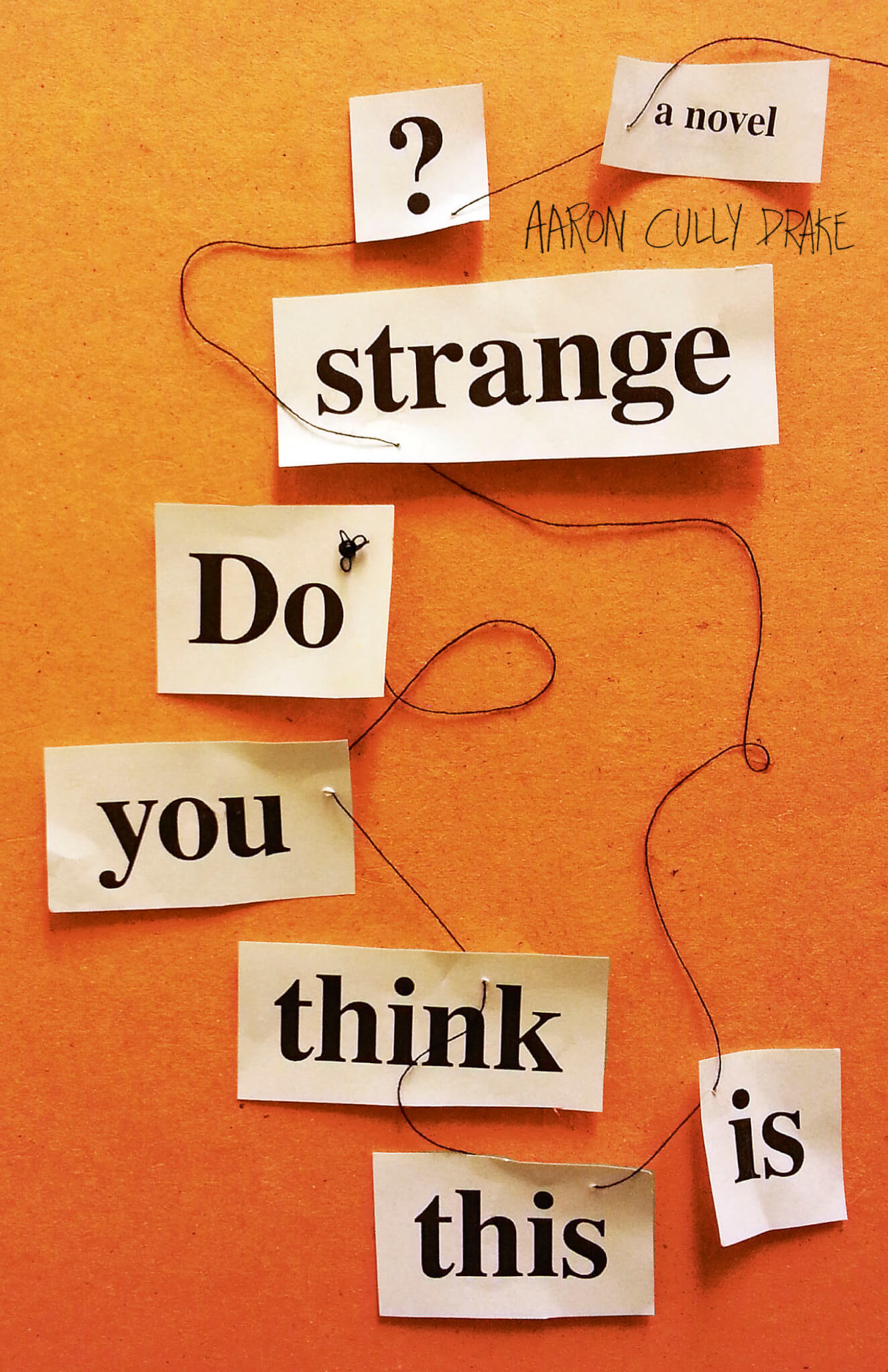 Do You Think This is Strange? book jacket