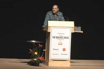 Video still from The Walrus Talks Tomorrow at High Performance Rodeo