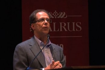 Video still from The Walrus Talks Philanthropy