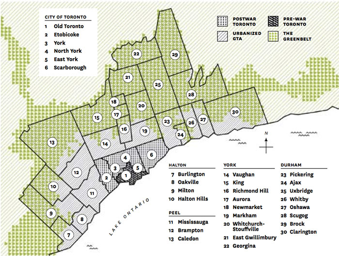 Pickering Postal Code Map How Toronto Lost Its Groove | The Walrus